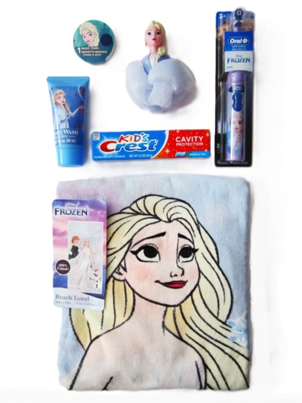 Beach Towel Disney Frozen & Elsa Bath Accessories 58" x 28" NEW